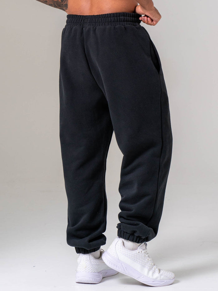 Plush Trackpant - Black Clothing Ryderwear