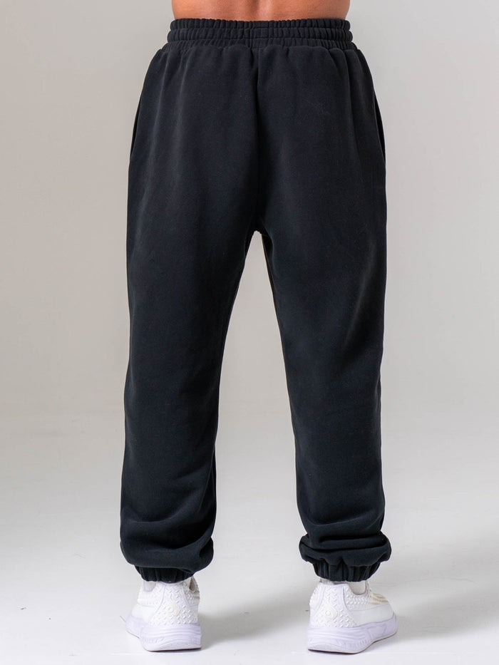 Plush Trackpant - Black Clothing Ryderwear
