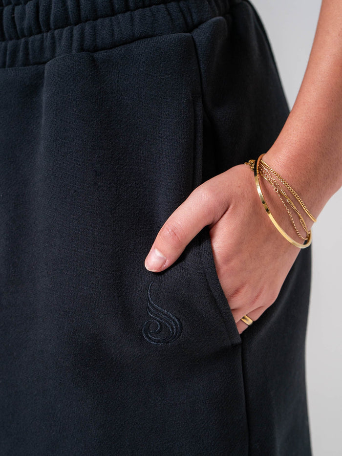Plush Trackpant - Black Clothing Ryderwear