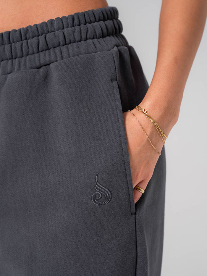 Plush Trackpant - Charcoal Clothing Ryderwear