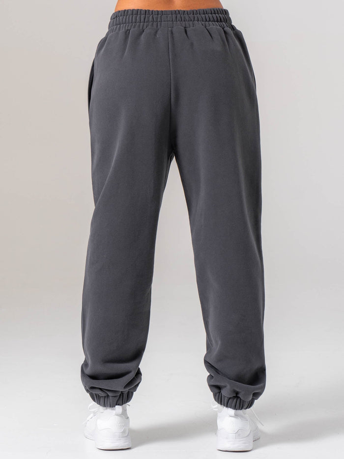 Plush Trackpant - Charcoal Clothing Ryderwear