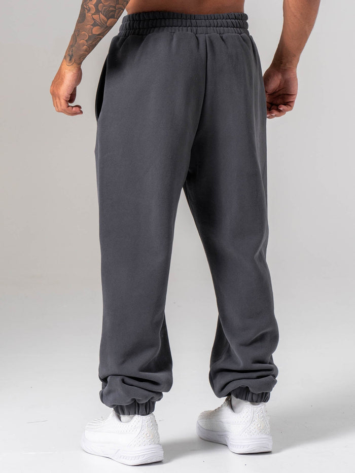 Plush Trackpant - Charcoal Clothing Ryderwear