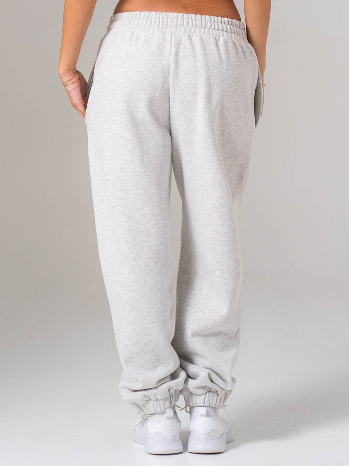 Plush Trackpant - Snow Marl Clothing Ryderwear