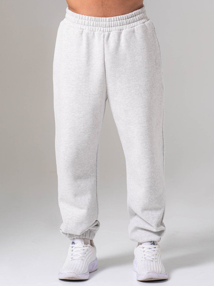 Plush Trackpant - Snow Marl Clothing Ryderwear