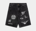 Prayers Denim Mens Short (Grey/Black)