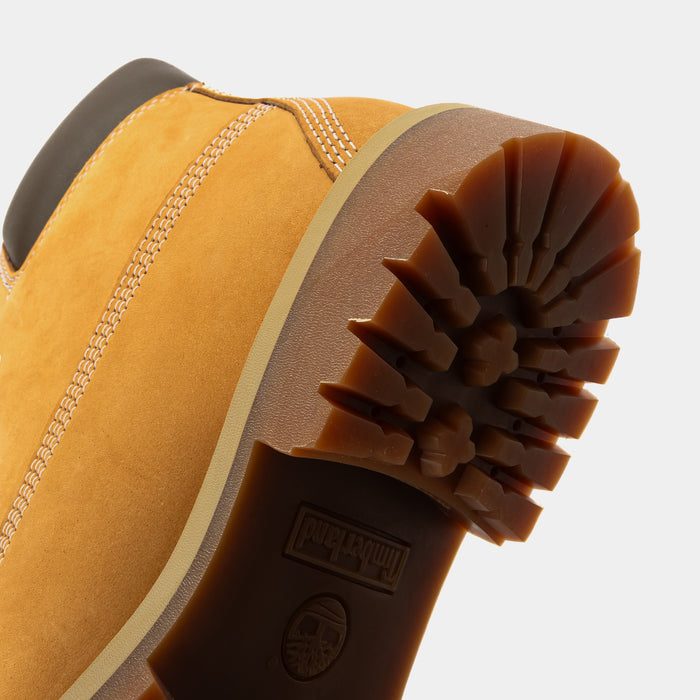Premium 6 Inch Lace Up Waterproof Grade School Boots (Wheat)