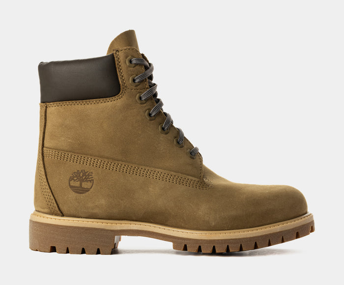 Premium 6 Inch Mens Boots (Olive)