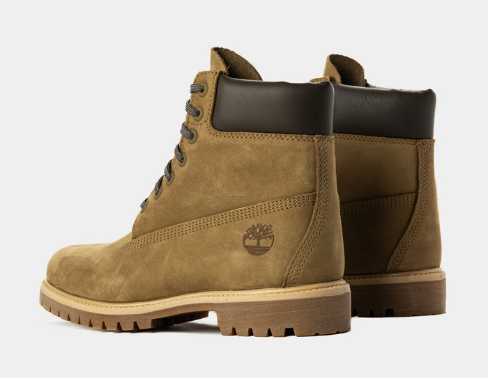Premium 6 Inch Mens Boots (Olive)