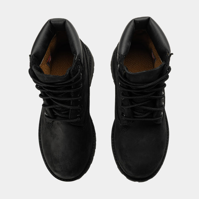 Premium 6 Inch Preschool Boots (Black)