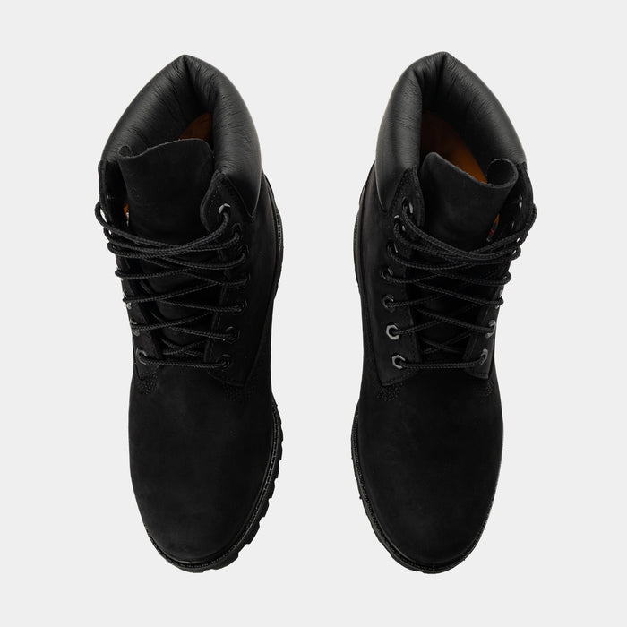 Premium 6 Inch Waterproof Mens Boots (Black)