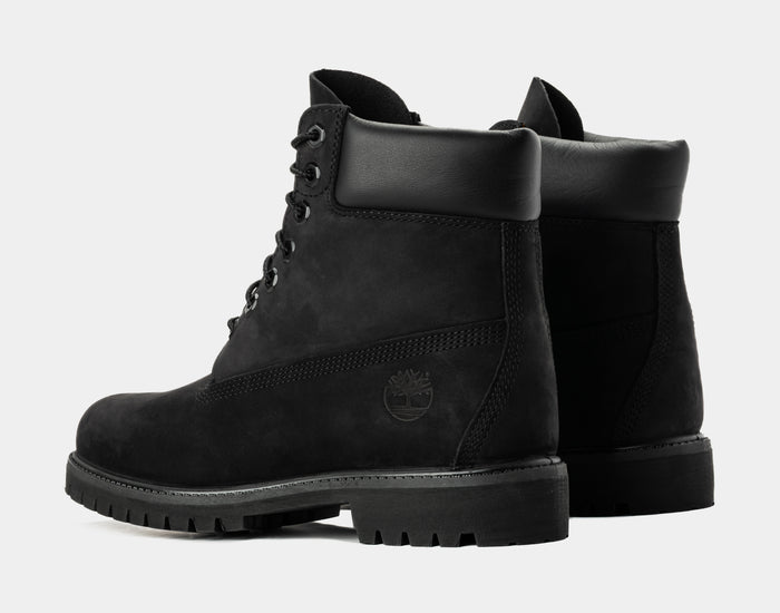 Premium 6 Inch Waterproof Mens Boots (Black)