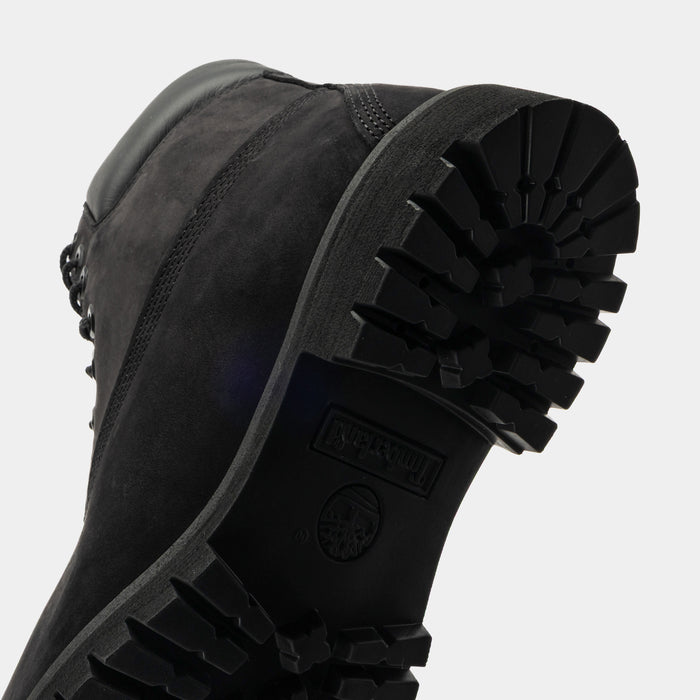Premium 6 Inch Waterproof Mens Boots (Black)