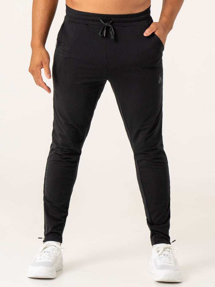 Pursuit Gym Track Pants - Black Clothing Ryderwear