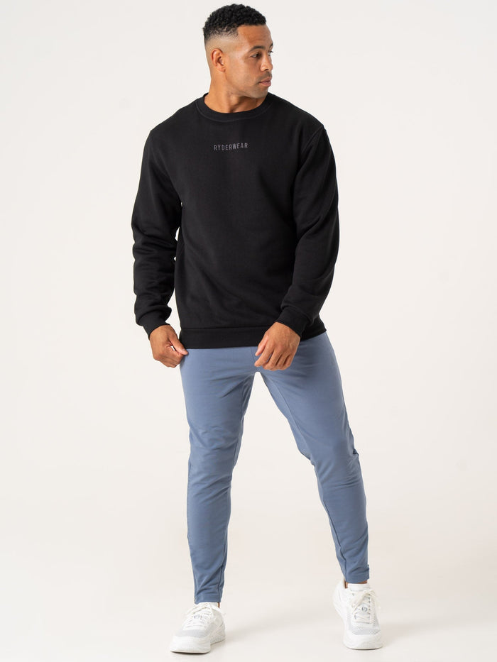 Pursuit Gym Track Pants - Denim Blue Clothing Ryderwear
