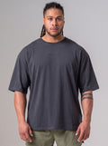 Pursuit Oversized T-shirt - Charcoal Clothing Ryderwear