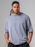Pursuit Oversized T-shirt - Steel Blue Clothing Ryderwear