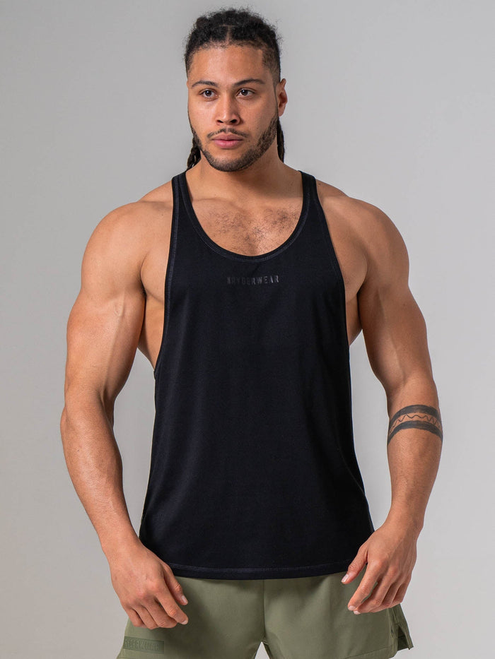 Pursuit Stringer - Black Clothing Ryderwear