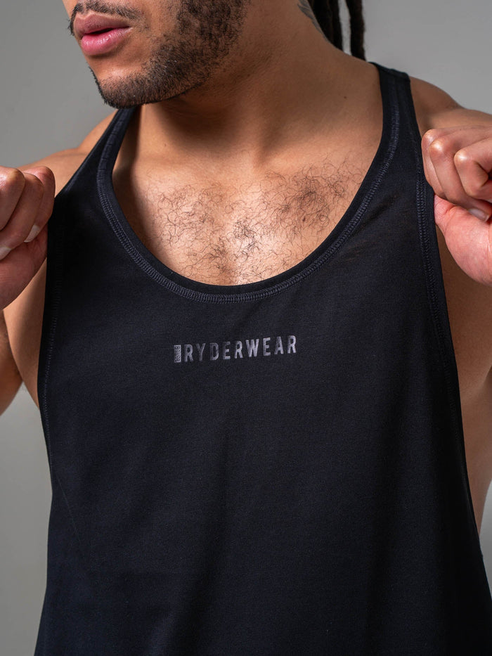 Pursuit Stringer - Black Clothing Ryderwear