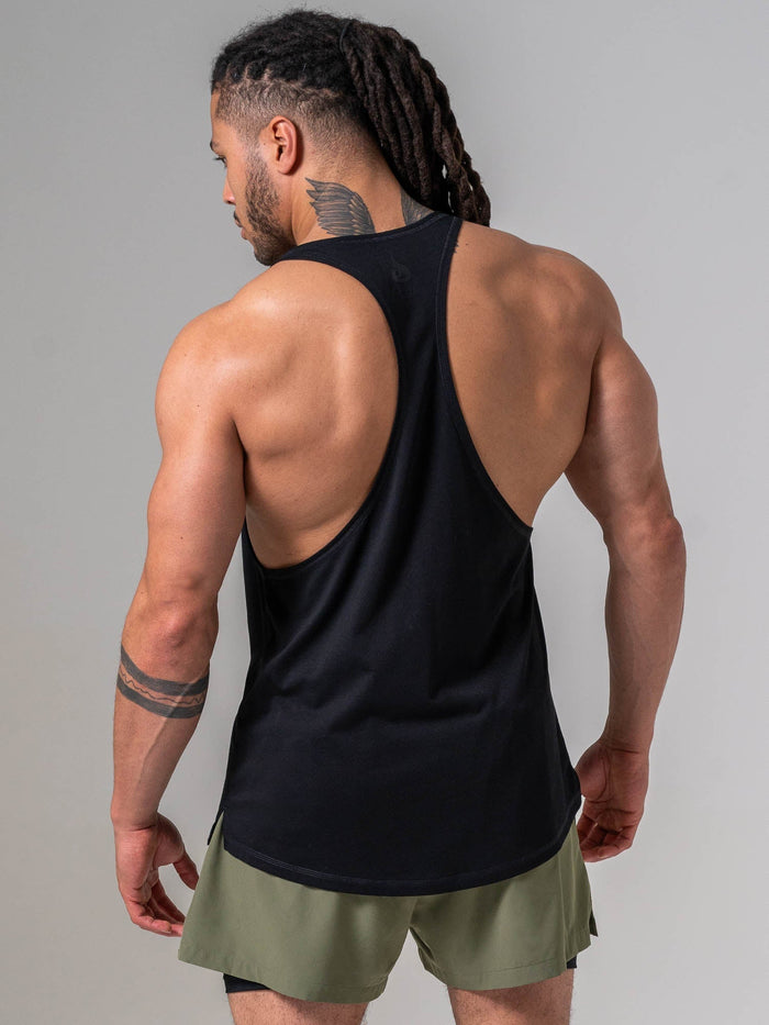 Pursuit Stringer - Black Clothing Ryderwear