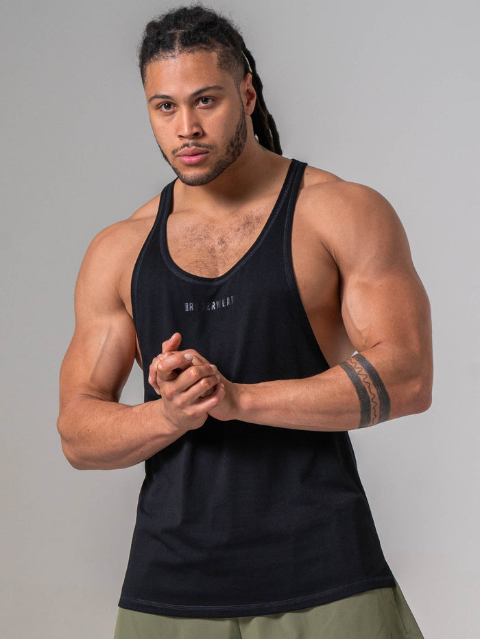 Pursuit Stringer - Black Clothing Ryderwear