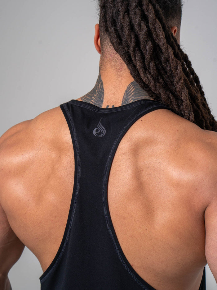 Pursuit Stringer - Black Clothing Ryderwear