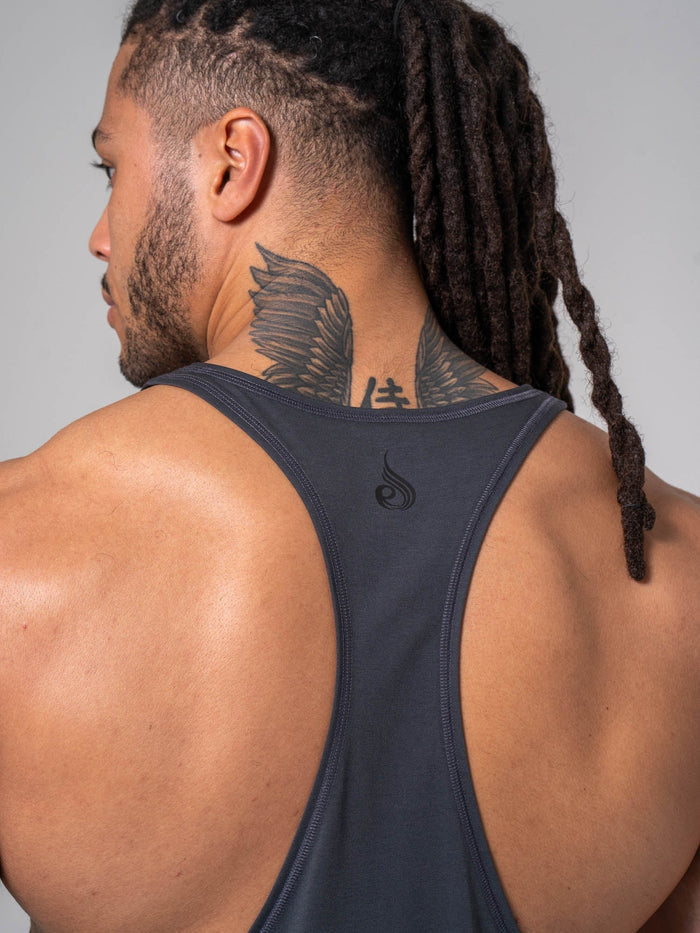 Pursuit Stringer - Charcoal Clothing Ryderwear