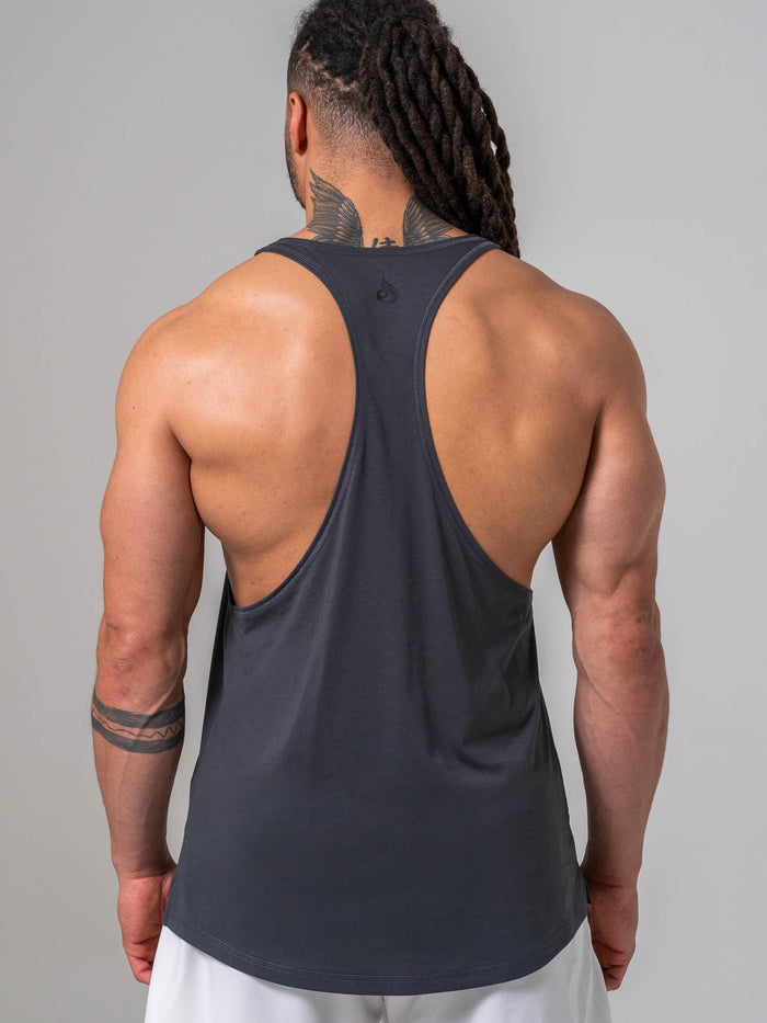 Pursuit Stringer - Charcoal Clothing Ryderwear