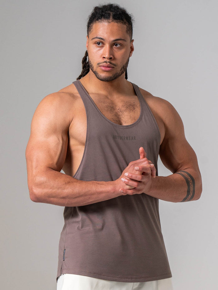 Pursuit Stringer - Deep Taupe Clothing Ryderwear