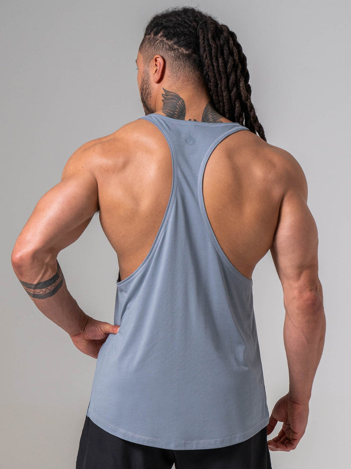 Pursuit Stringer - Steel Blue Clothing Ryderwear