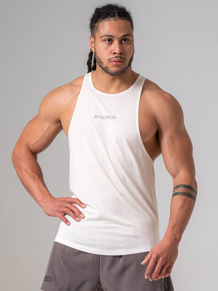 Pursuit Tank - Chalk Clothing Ryderwear
