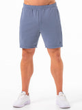 Pursuit Track Shorts - Denim Blue Clothing Ryderwear