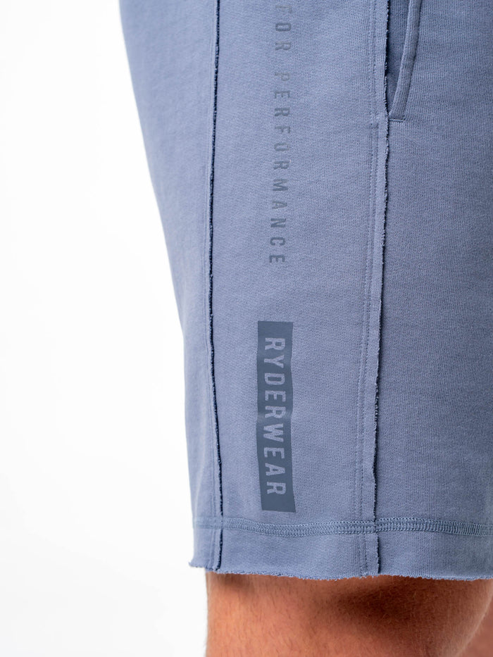Pursuit Track Shorts - Denim Blue Clothing Ryderwear