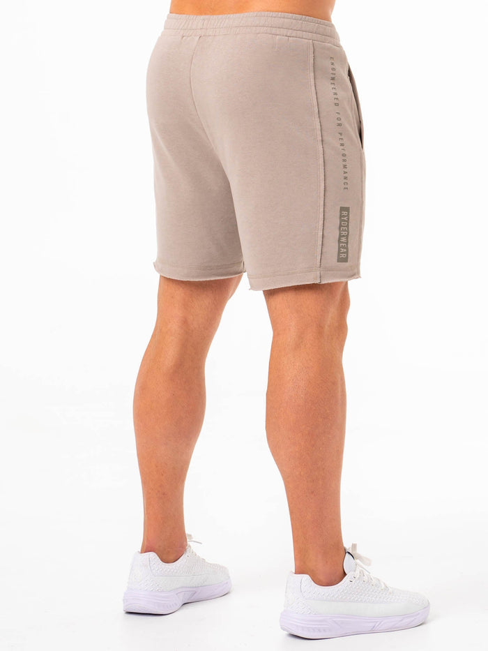 Pursuit Track Shorts - Taupe Clothing Ryderwear
