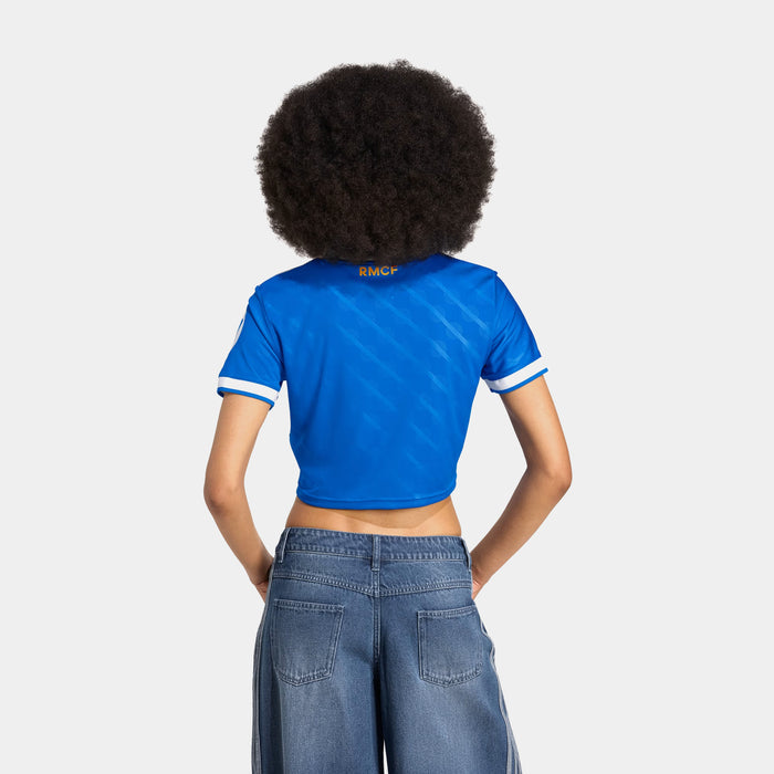 Real Madrid Cropped Womens Jersey (Blue Bird)