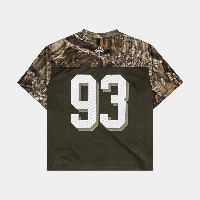 Realtree by Shoe Palace Camo Mesh Mens Jersey (Brown)