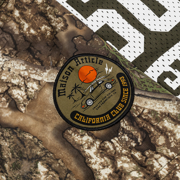 Realtree by Shoe Palace Camo Mesh Mens Jersey (Brown)