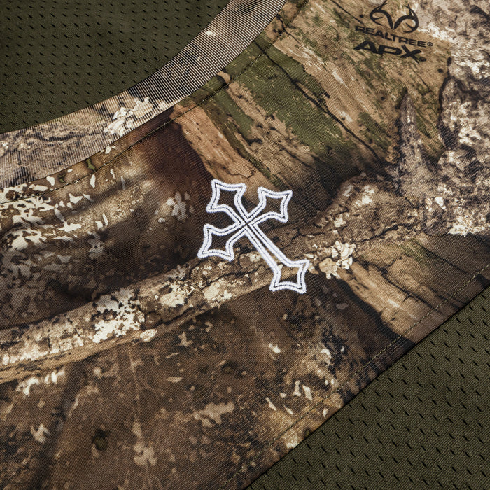 Realtree by Shoe Palace Camo Mesh Mens Jersey (Brown)