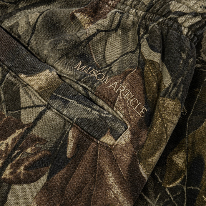 Realtree by Shoe Palace Hardwoods Fleece Mens Pants (Brown/Green)