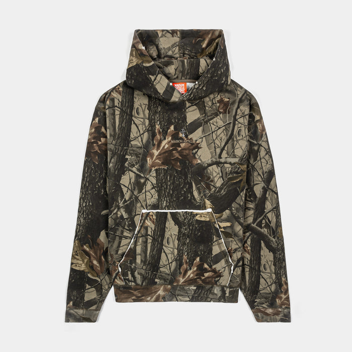 Realtree by Shoe Palace Hardwoods Fleece Pullover Mens Hoodie (Brown)