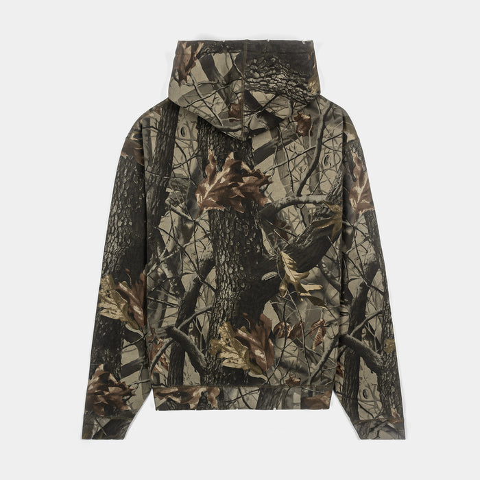 Realtree by Shoe Palace Hardwoods Fleece Pullover Mens Hoodie (Brown)