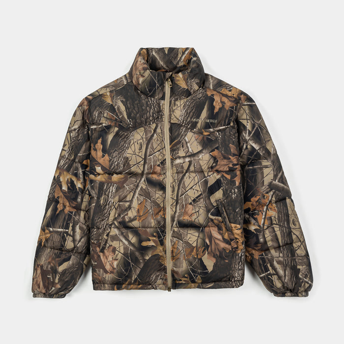 Realtree by Shoe Palace Hardwoods Puffer Mens Jacket (Brown)