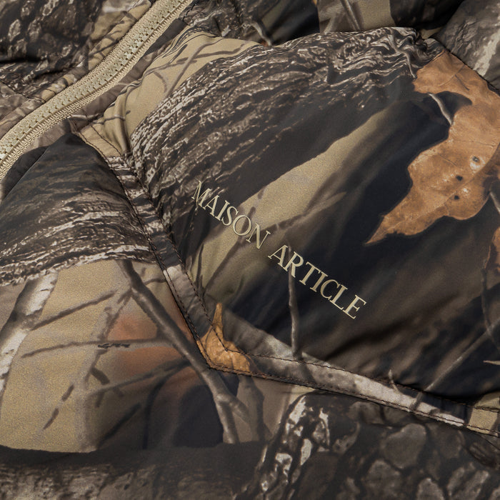 Realtree by Shoe Palace Hardwoods Puffer Mens Jacket (Brown)