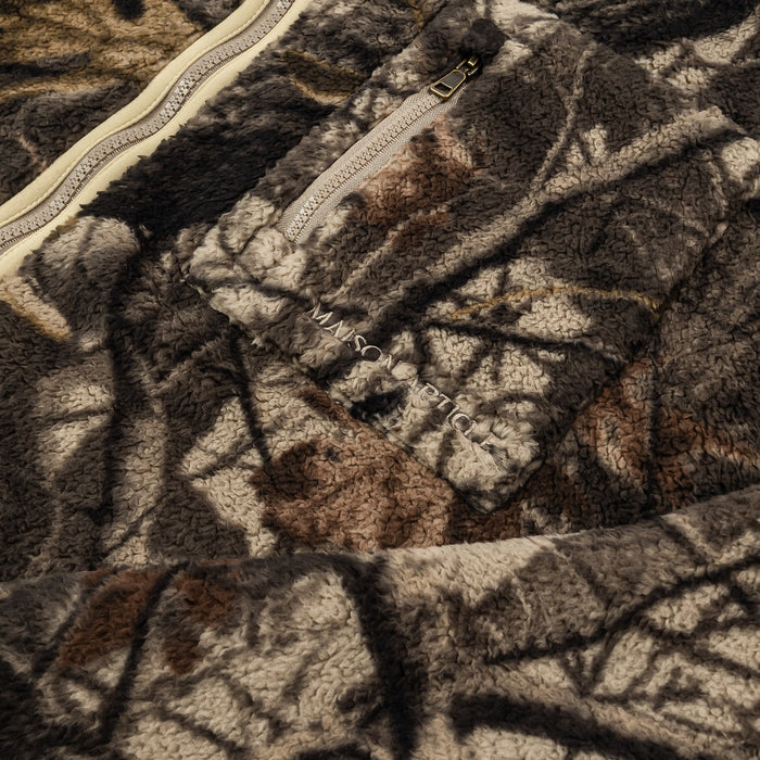 Realtree by Shoe Palace Hardwoods Sherpa Mens Jacket (Brown)
