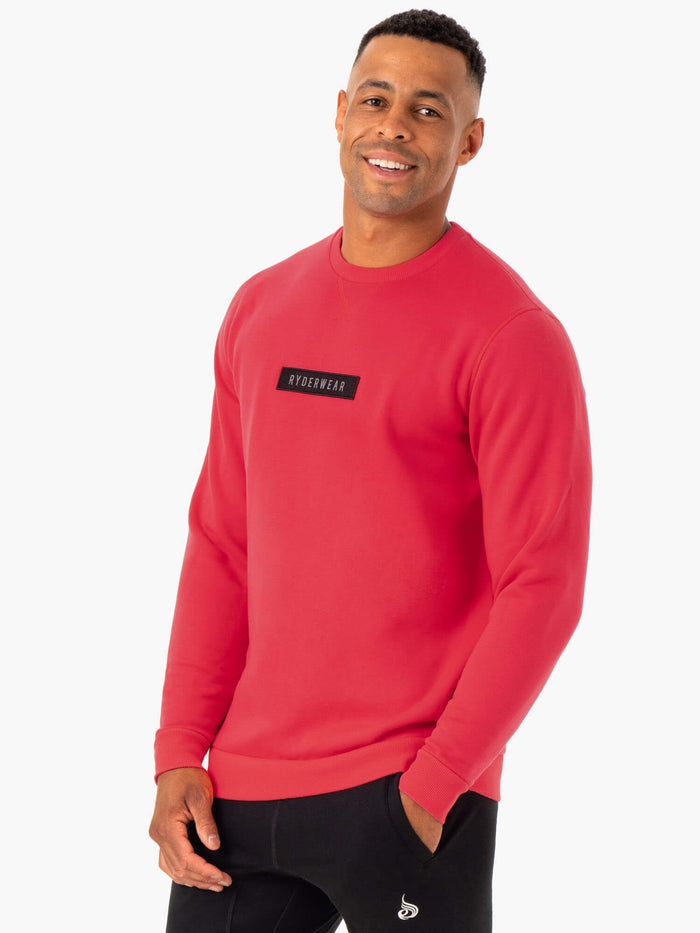 Recharge Pullover - Red Clothing Ryderwear