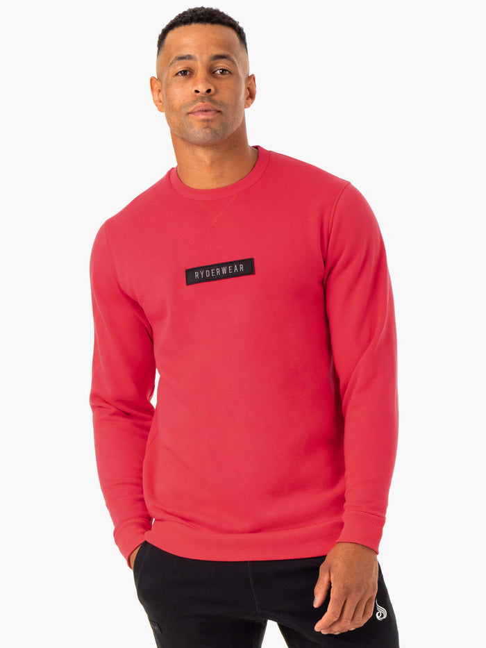 Recharge Pullover - Red Clothing Ryderwear