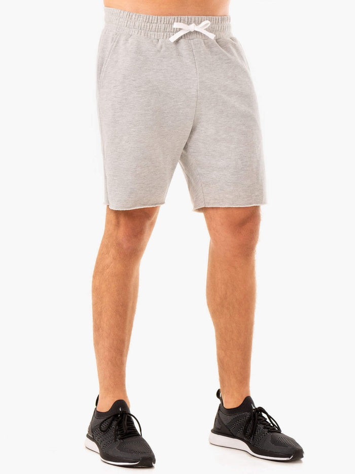 Recharge Track Gym Short - Grey Marl Clothing Ryderwear