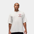 Reissue Oversized Graphic Mens Short Sleeve Shirt  (Summit White)