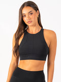 Reset High Impact Sports Bra - Black Clothing Ryderwear