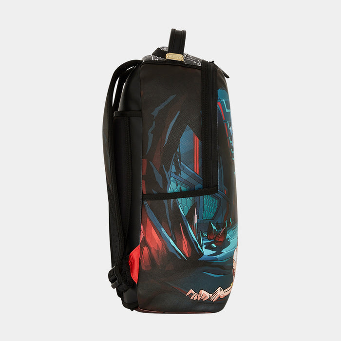 Rick and Morty Reveal Mens Backpack (Black/Blue)