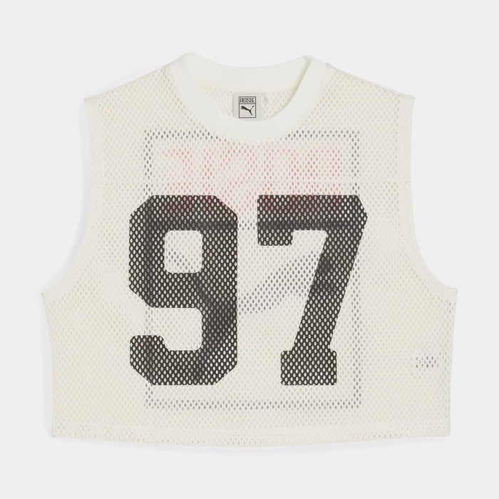 Rosé x Puma Relaxed Mesh Womens Tank (Warm White)